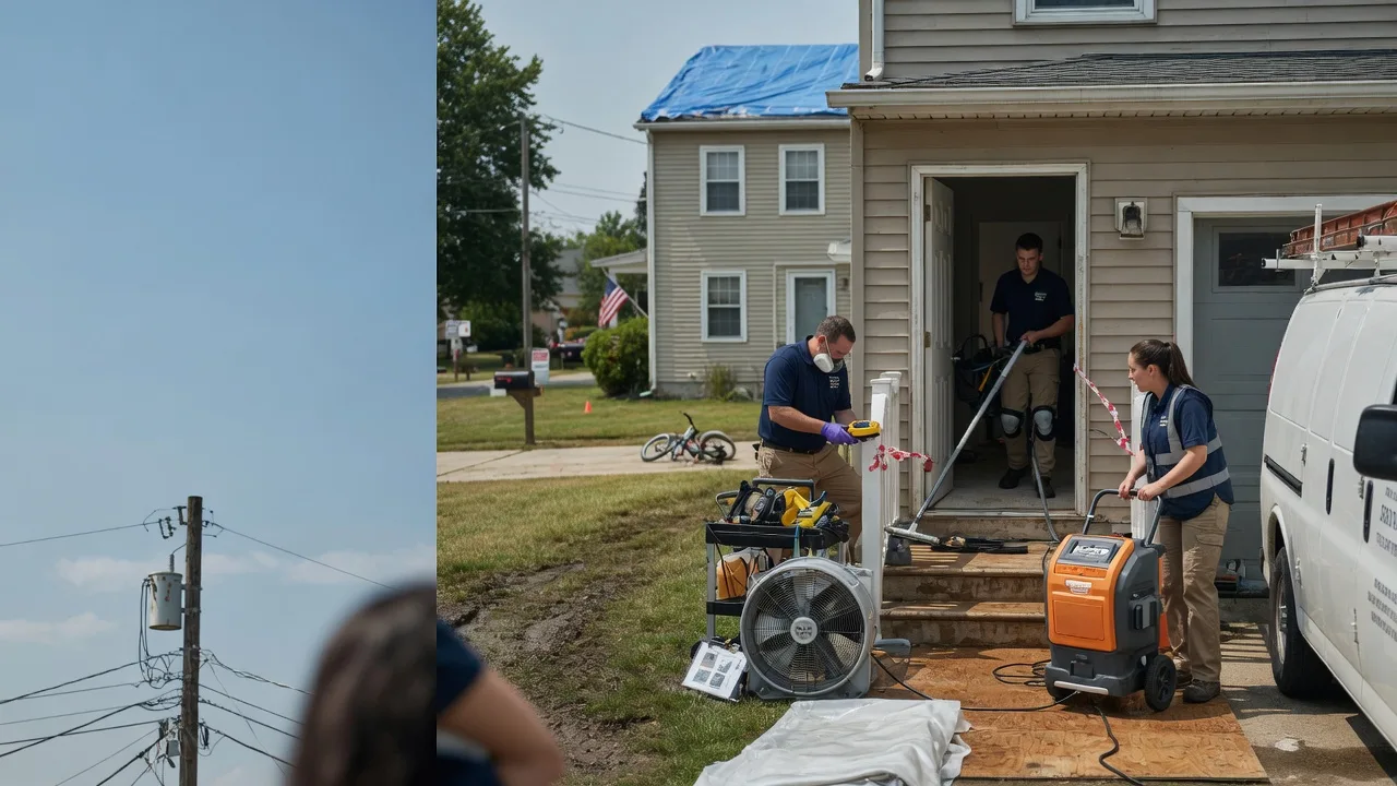 Water Damage Repair in Wilmington, OH near me